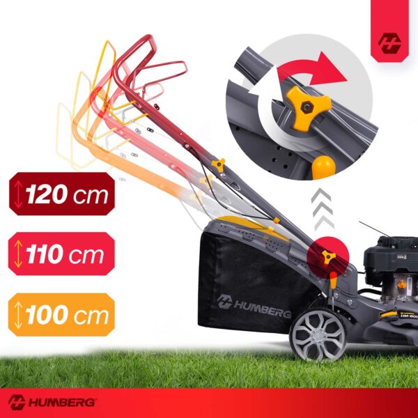 40 cm 45 l Zongshen 141cc benzininė vejapjovė + Humberg HM-600 alyva