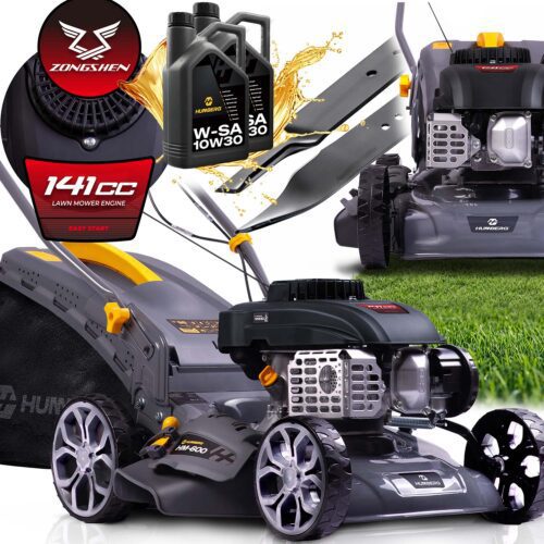 40 cm 45 l Zongshen 141cc benzininė vejapjovė + Humberg HM-600 alyva