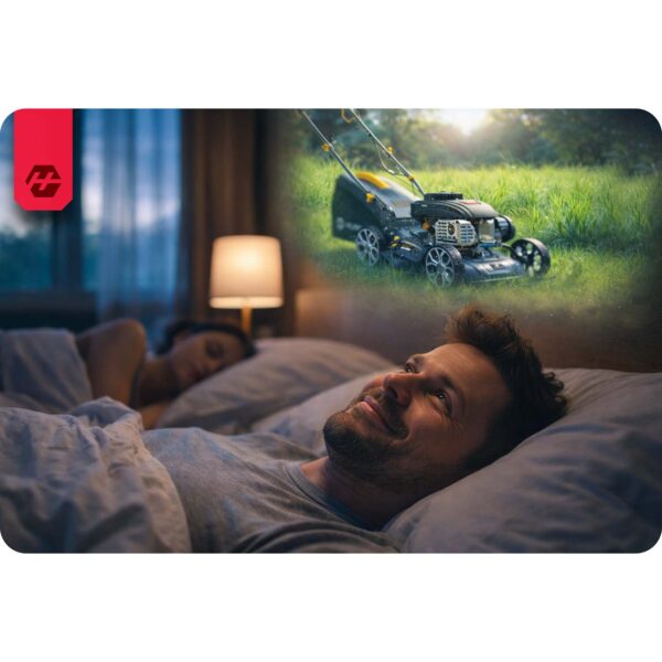 40 cm 45 l Zongshen 141cc benzininė vejapjovė + Humberg HM-600 alyva