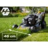 Benzininė vejapjovė su savaeige 46 cm mulčiavimo sistema 70 l 140cc + Humberg HM-604 alyva