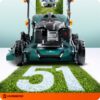 Benzininė vejapjovė su savaeige pavara 51 cm 70 l Loncin 196cc + Humberg HM-601 alyva