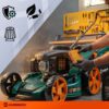 Benzininė vejapjovė su savaeige pavara 51 cm 70 l Loncin 196cc + Humberg HM-601 alyva