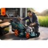 Benzininė vejapjovė su savaeige pavara 51 cm 70 l Loncin 196cc + Humberg HM-601 alyva