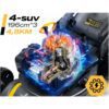Benzininė vejapjovė su savaeige 51 cm 70 l Loncin 196cc + Humberg HM-601 alyva