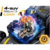 Benzininė vejapjovė su savaeige pavara 56 cm 70 l LONCIN 196cc + Humberg HM-602 alyva