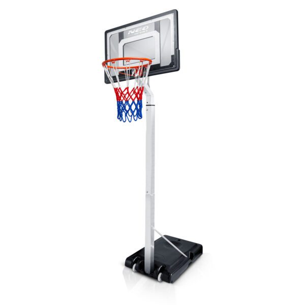 Krepšinio krepšys 150–260 cm reguliuojamas, laisvai stovintis, stabilus, mobilus Neo-Sport NS-281