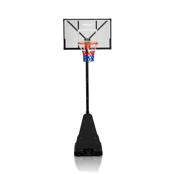 Reguliuojamas krepšinio krepšys 160-305 cm, stabilus, didelis, Neo-Sport NS-284