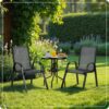 Sofotel SO-980 tekstilinės sodo kėdės, 2 vnt. komplektas