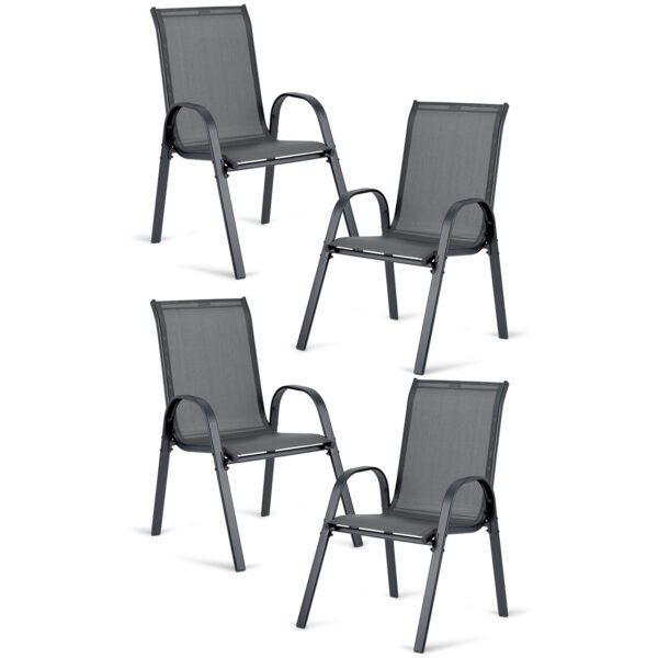Sofotel SO-980 tekstilinės sodo kėdės, 4 vnt. komplektas