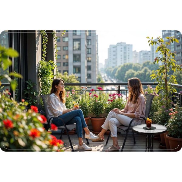 Sofotel SO-980 tekstilinės sodo kėdės, 4 vnt. komplektas