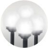 Saulės energija varomos lempos, balti rutuliai, 4 vnt., „Ilumen LS-102“