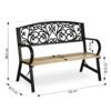 Sodo suolas su atlošu 122 x 88,5 x 55,5 cm, „Ivy“ sofa