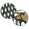 Sodo suolas su atlošu 124 x 74 x 43 cm Sofa Fusio