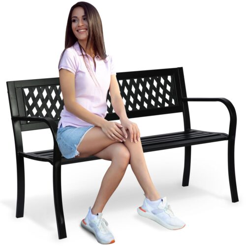 Sodo suolas su atlošu 125 x 77 x 49 cm, „Clover“ sofa