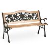 Parko suolas su atlošu 123,5 x 74 x 48 cm Gardi Rose Sofotel