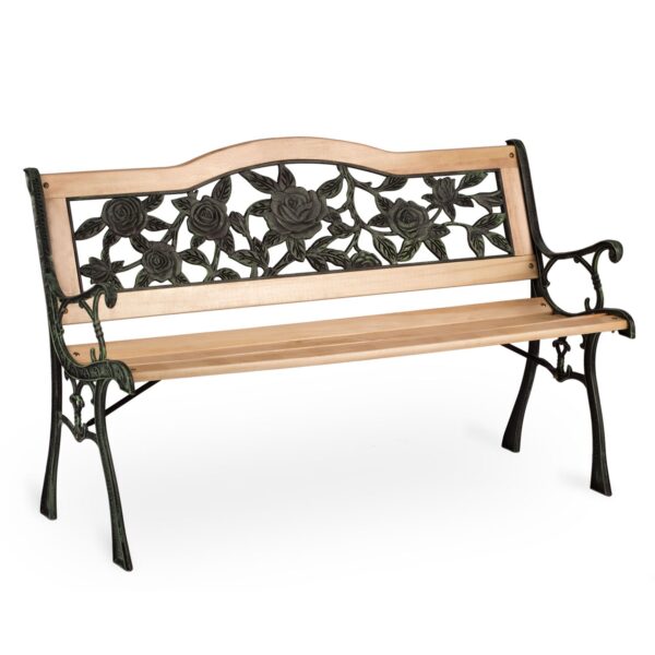 Parko suolas su atlošu 123,5 x 74 x 48 cm Gardi Rose Sofotel