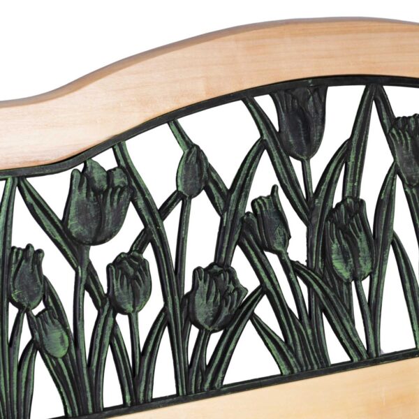 Parko suolas su atlošu 123,5 x 74 x 48 cm Gardi Tulip Sofotel