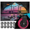 ABEC-9 guoliai paspirtukams 10 vnt.