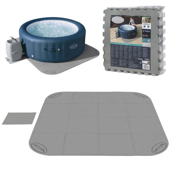 Putplasčio kilimėlis SPA dėlionei 50 x 50 cm 16 vnt. Bestway 60334