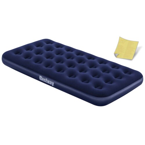 Materac dmuchany 188x99x22 cm jednoosobowy Bestway 67001 Pripučiamas čiužinys 188x99x22 cm, viengulis, Bestway 67001