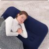 Pripučiamas čiužinys 188x99x22 cm su įmontuota kojine pompa Bestway 67224
