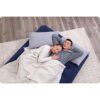 Pripučiamas čiužinys 191x132x22 cm su stūmokliniu pompa Bestway 67002