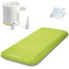 Pripučiamas čiužinys 191x76x17 cm su elektriniu pompa INTEX 64097