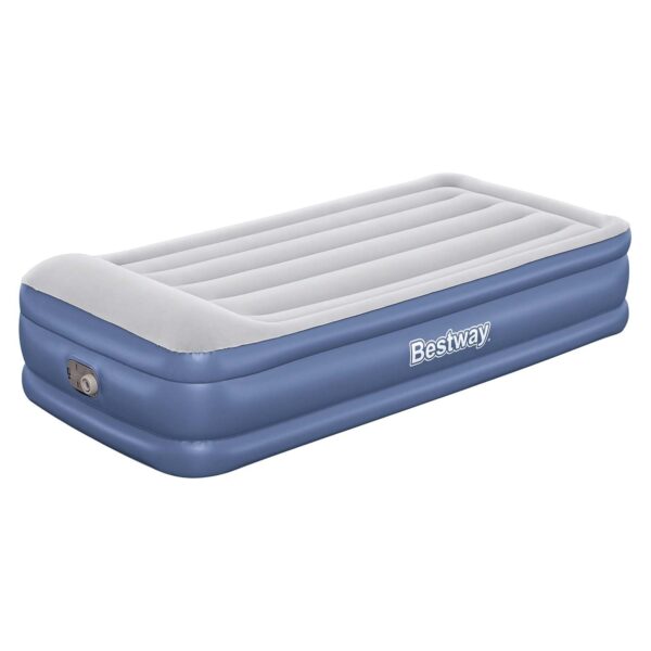 Pripučiamas čiužinys 191x97x46 cm su įmontuotu elektriniu siurbliu Bestway 67628
