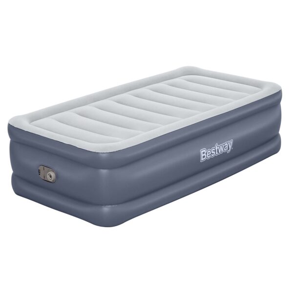 Pripučiamas čiužinys 191x97x51 cm su įmontuotu elektriniu siurbliu Bestway 6713G