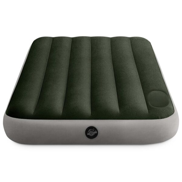 Pripučiamas čiužinys 191x99x25 cm su įmontuota kojine pompa INTEX 64761