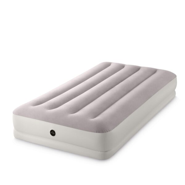 Pripučiamas čiužinys 191x99x30 cm su elektriniu pompa INTEX 64177