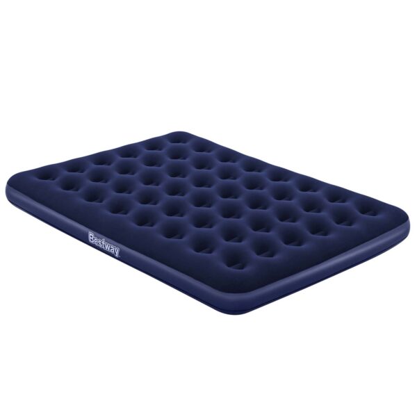 Pripučiamas čiužinys 203x152x22 cm su stūmokliniu pompa Bestway 67003