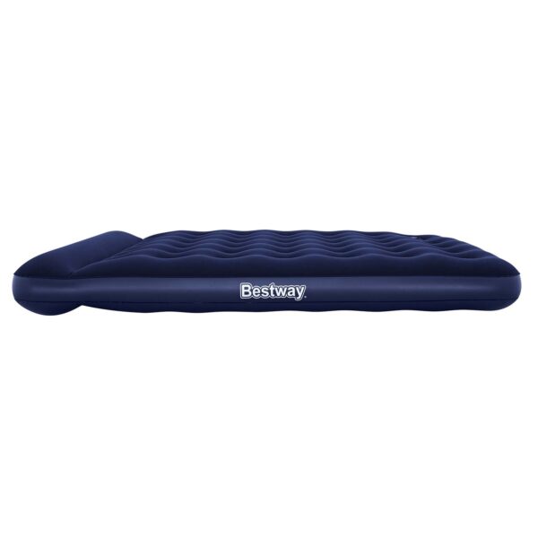 Pripučiamas čiužinys 203x152x28 cm su įmontuota kojine pompa Bestway 67226