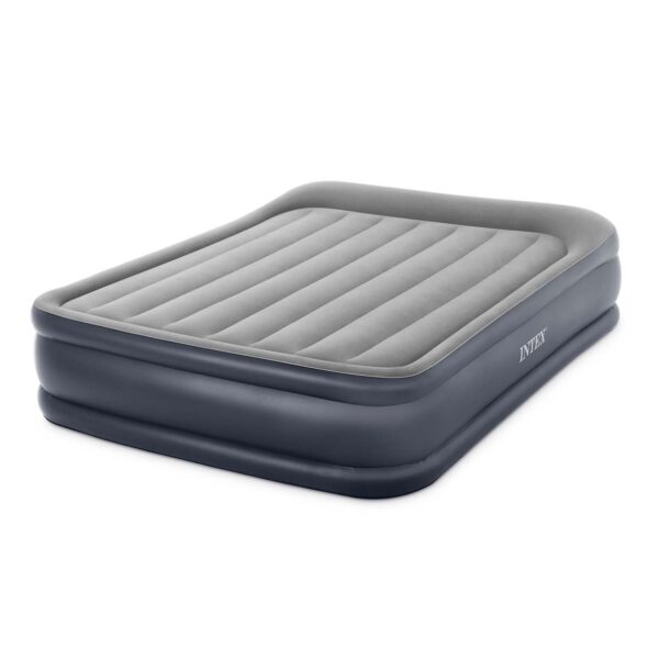 Pripučiamas čiužinys 203x152x42 cm su įmontuotu elektriniu siurbliu INTEX 64136ND