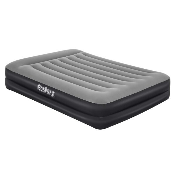 Pripučiamas čiužinys 203x152x46 cm su įmontuotu elektriniu siurbliu Bestway 67403