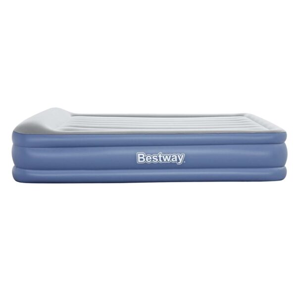 Pripučiamas čiužinys 203x152x46 cm su įmontuotu elektriniu siurbliu Bestway 67630