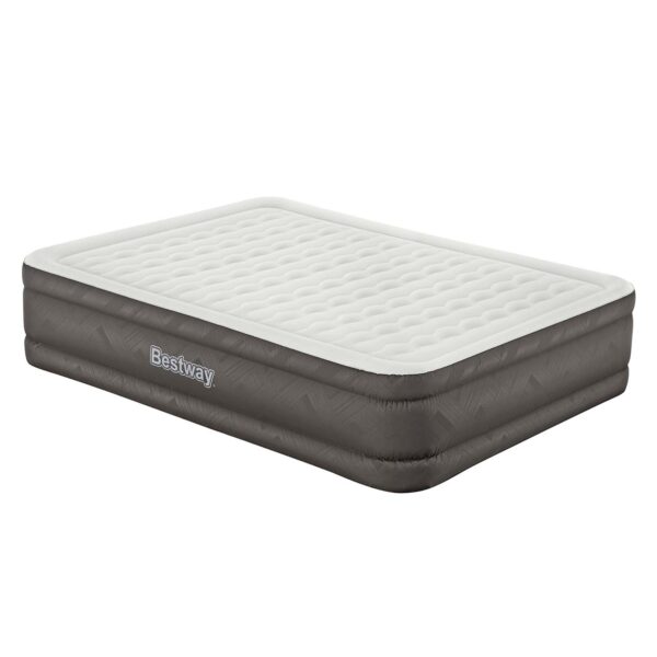 Pripučiamas čiužinys 203x152x46 cm su įmontuotu elektriniu siurbliu Bestway 69050