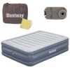 Pripučiamas čiužinys 203x152x51 cm su įmontuotu elektriniu siurbliu Bestway 6713I