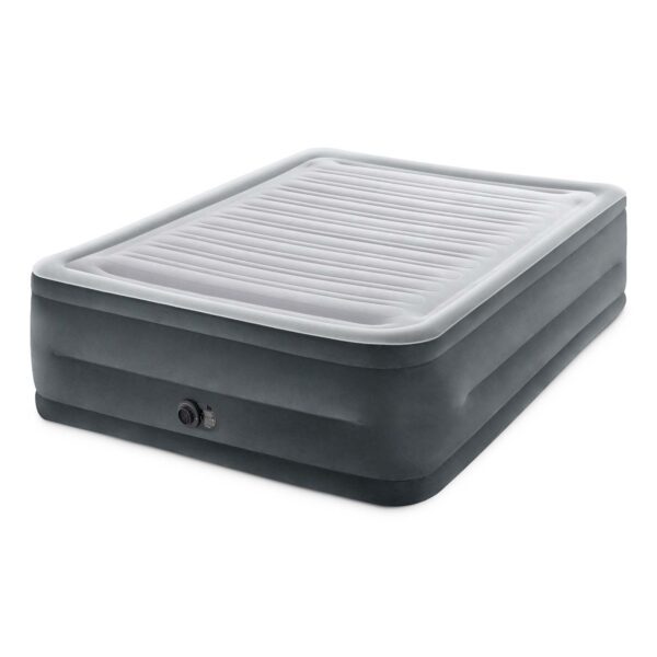 Materac-dmuchany-203x152x56cm-z-wbudowana-pompka-elektryczna-INTEX-64418ND-Materace-2 Pripučiamas čiužinys 203x152x56cm su įmontuotu elektriniu siurbliu INTEX 64418ND
