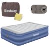 Pripučiamas čiužinys 203x152x61 cm su įmontuotu elektriniu siurbliu Bestway 67690