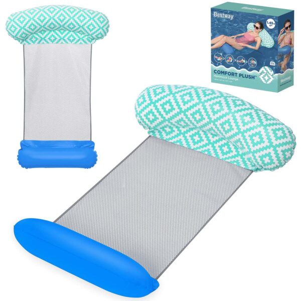 Materac dmuchany do pływania Comfort Plush Bestway 43555 Pripučiamas čiužinys „Comfort Plush Bestway 43555“, skirtas plaukimui