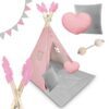 NK-406 Nukido tipi palapinė vaikams - rožinė