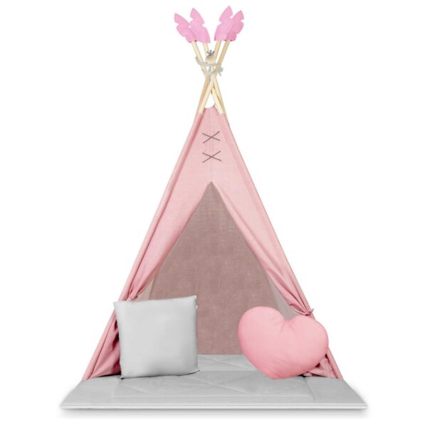 NK-406 Nukido tipi palapinė vaikams - rožinė