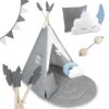 NK-406 Nukido tipi palapinė vaikams - pilka