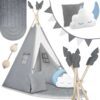 NK-406 Nukido tipi palapinė vaikams - pilka