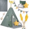 NK-406 Nukido tipi palapinė vaikams - žalia