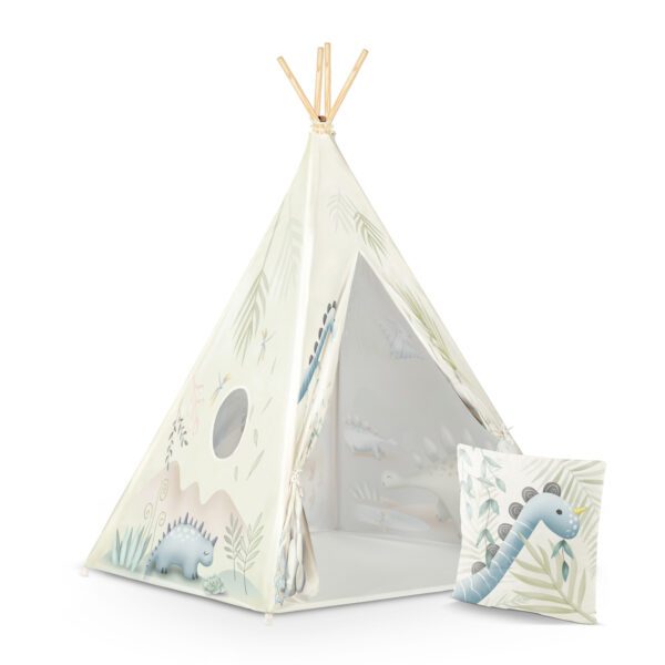 Nukido tipi palapinė vaikams – dinozaurai