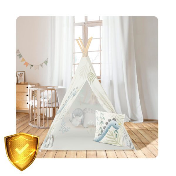 Nukido tipi palapinė vaikams – dinozaurai