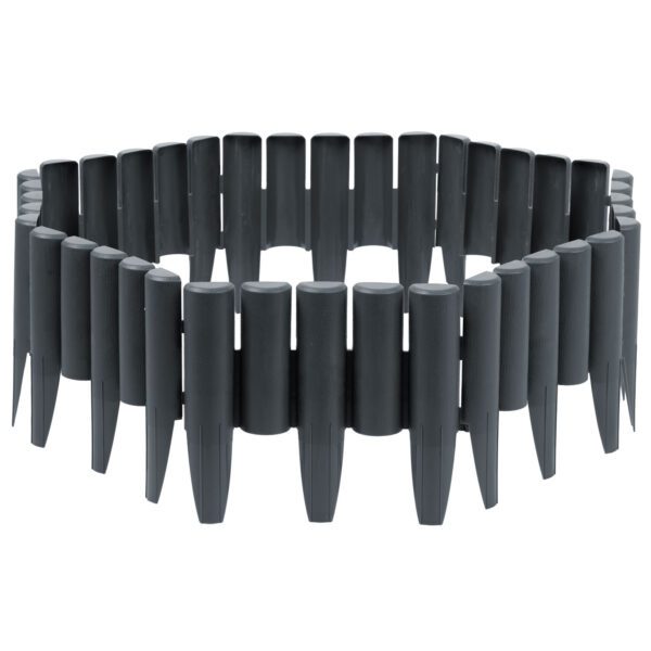 „Plonos“ sodo apvadas 220 cm PL-961 pilkas