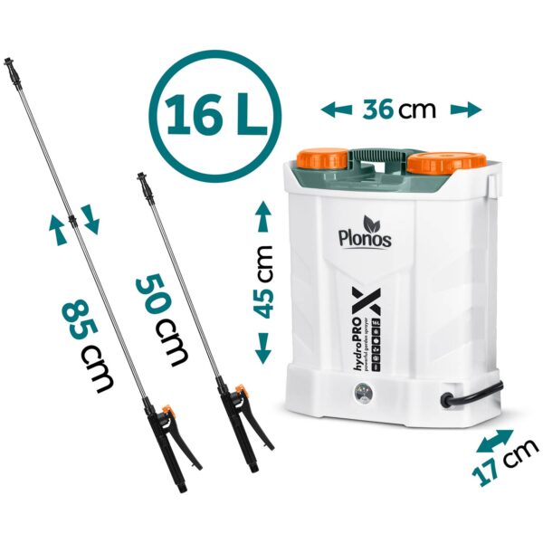 „Plonos PL-602“ akumuliatorinis purkštuvas